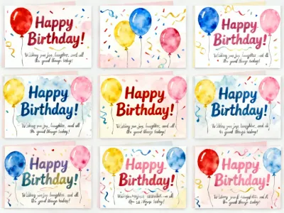 Birthday Cards